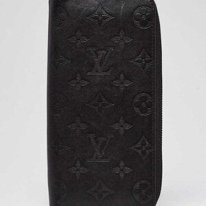 Louis Vuitton Monogram Shadow Leather Vertical Zippy Wallet